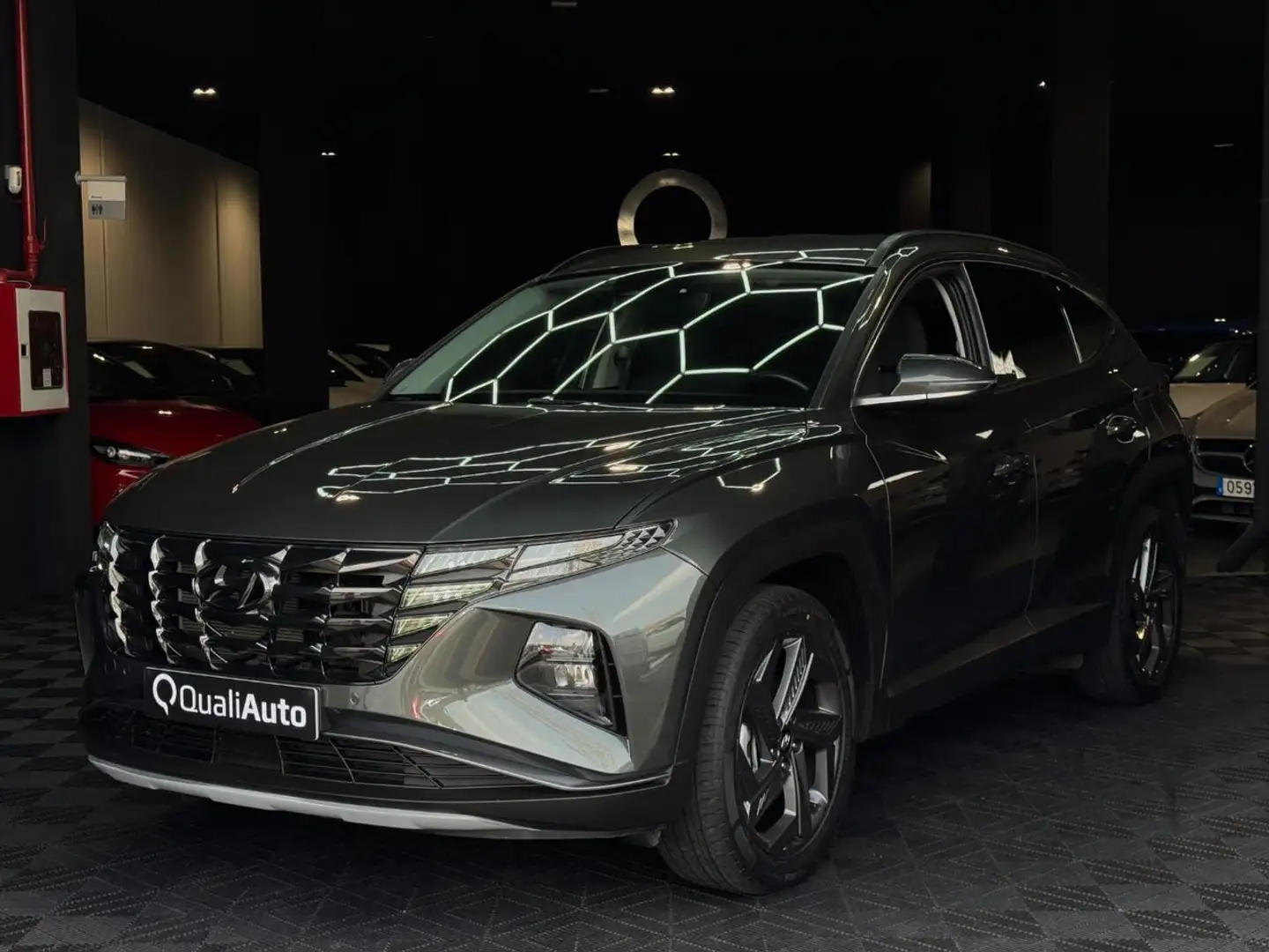 Hyundai TUCSON 1.6 TGDI PHEV Maxx AT Gris - 2