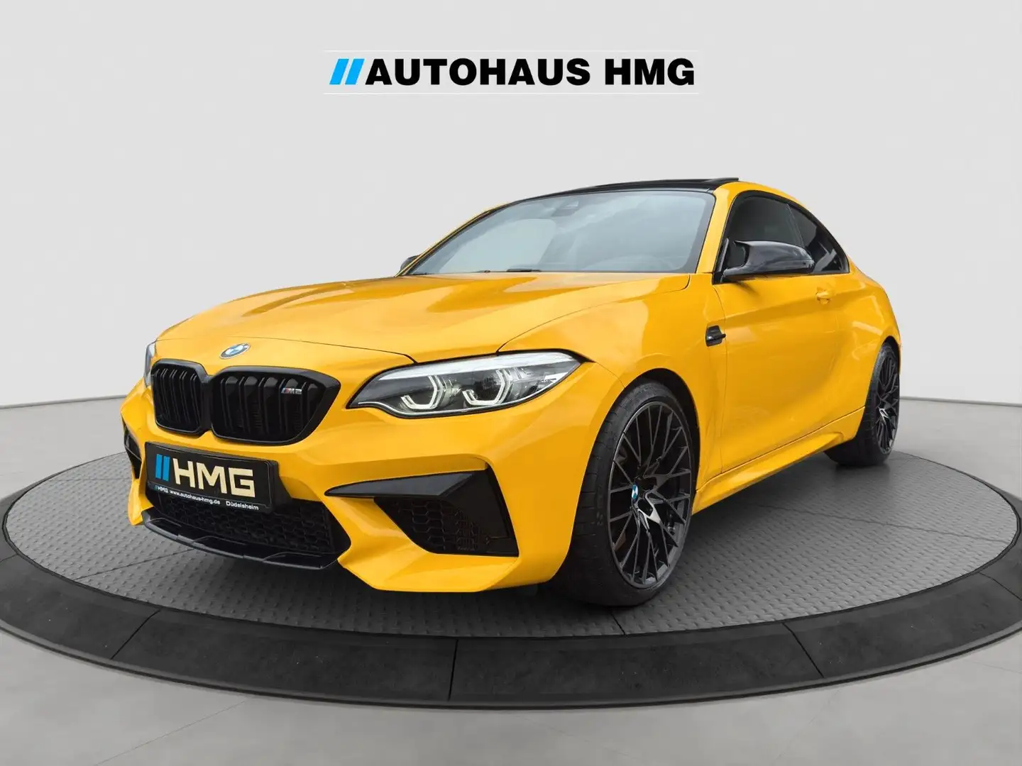 BMW M2 Competition DKG *SPORTAGA*CARBON*DRIVERS*GSD* Sárga - 1
