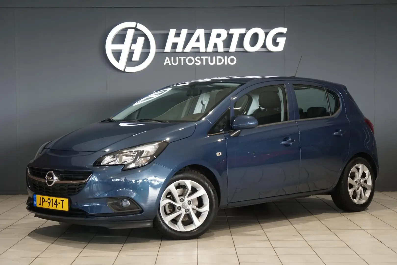 Opel Corsa 1.0 Turbo Edition *DEALER ONDERHOUDEN* +1STE EIG. Bleu - 1