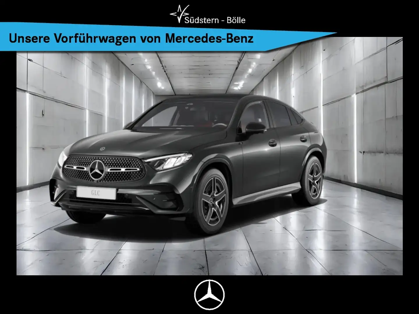 Mercedes-Benz GLC 220 d 4M Coupe AMG+AMBIENTE+DISTRO+MEMORY Grau - 1