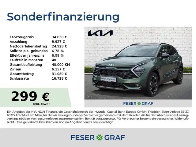 Kia Sportage 1.6T AWD DCT GT Line DRIVE SOUND Pano