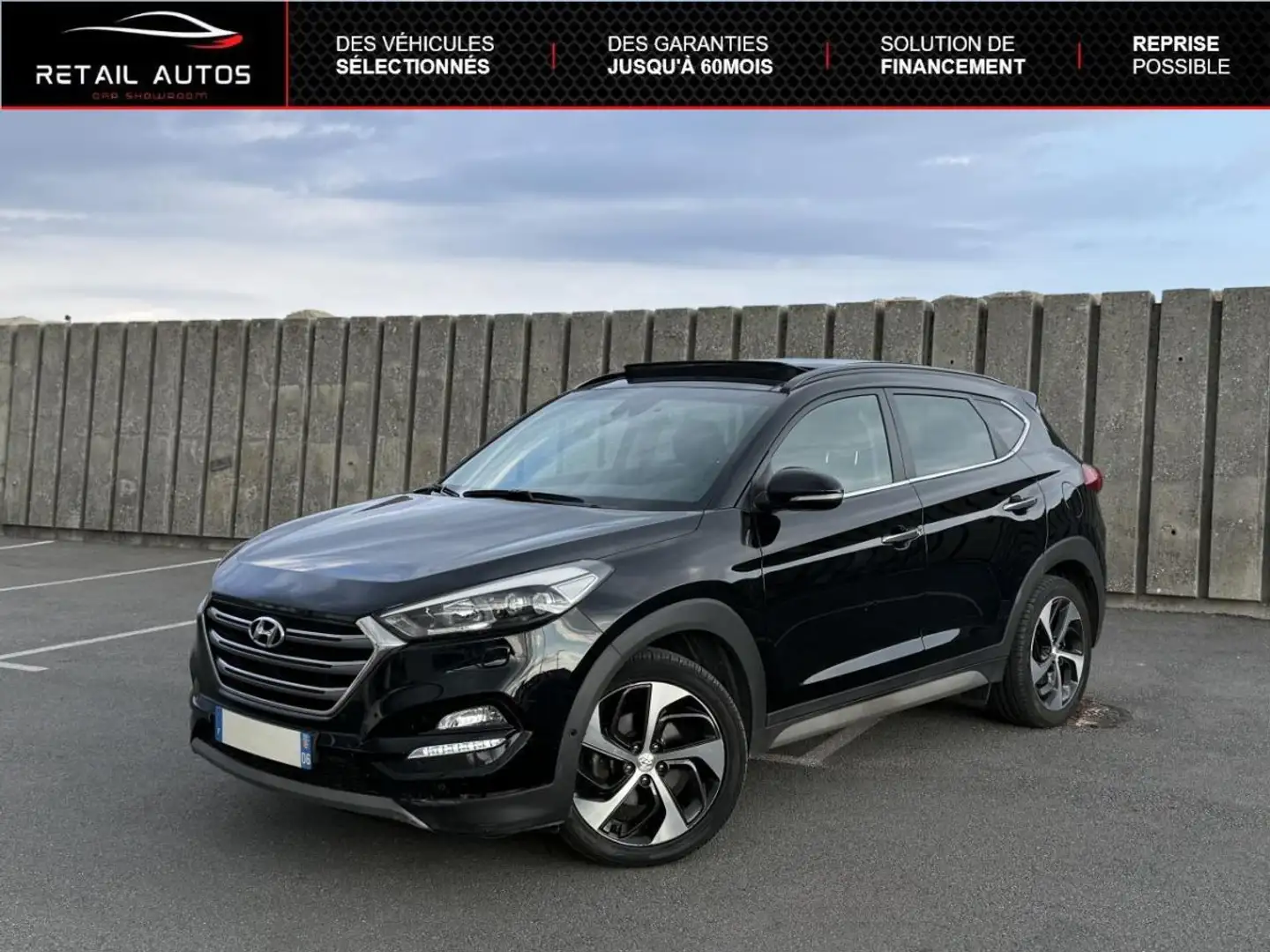 Hyundai TUCSON 1.7 CRDi 141 Executive DCT-7 S&S Schwarz - 1