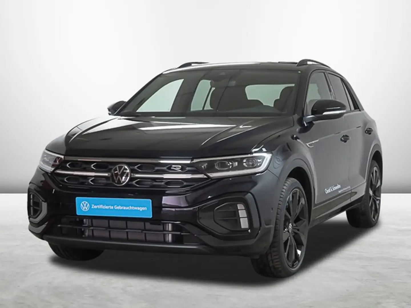 Volkswagen T-Roc 1.5 TSI DSG R-Line AHK MATRIX NAVI ACC Schwarz - 2