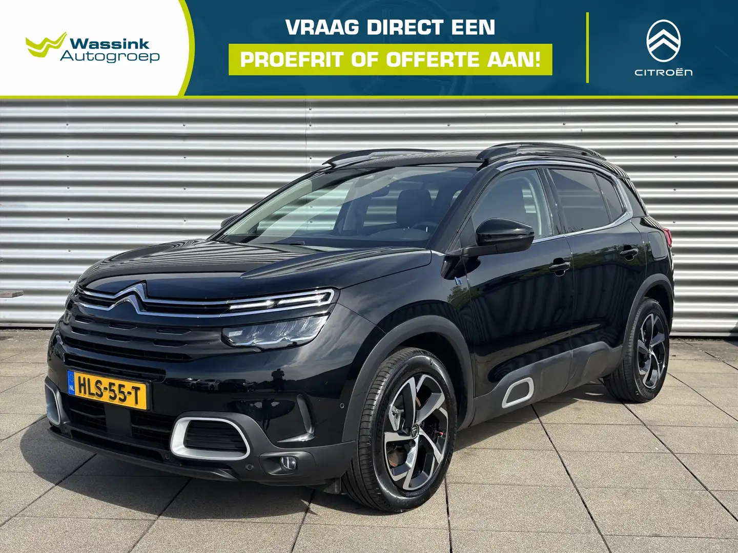 Citroen C5 Aircross 1.6 Hybrid 225pk 8-Traps Automaat Feel | Camera | Zwart - 1