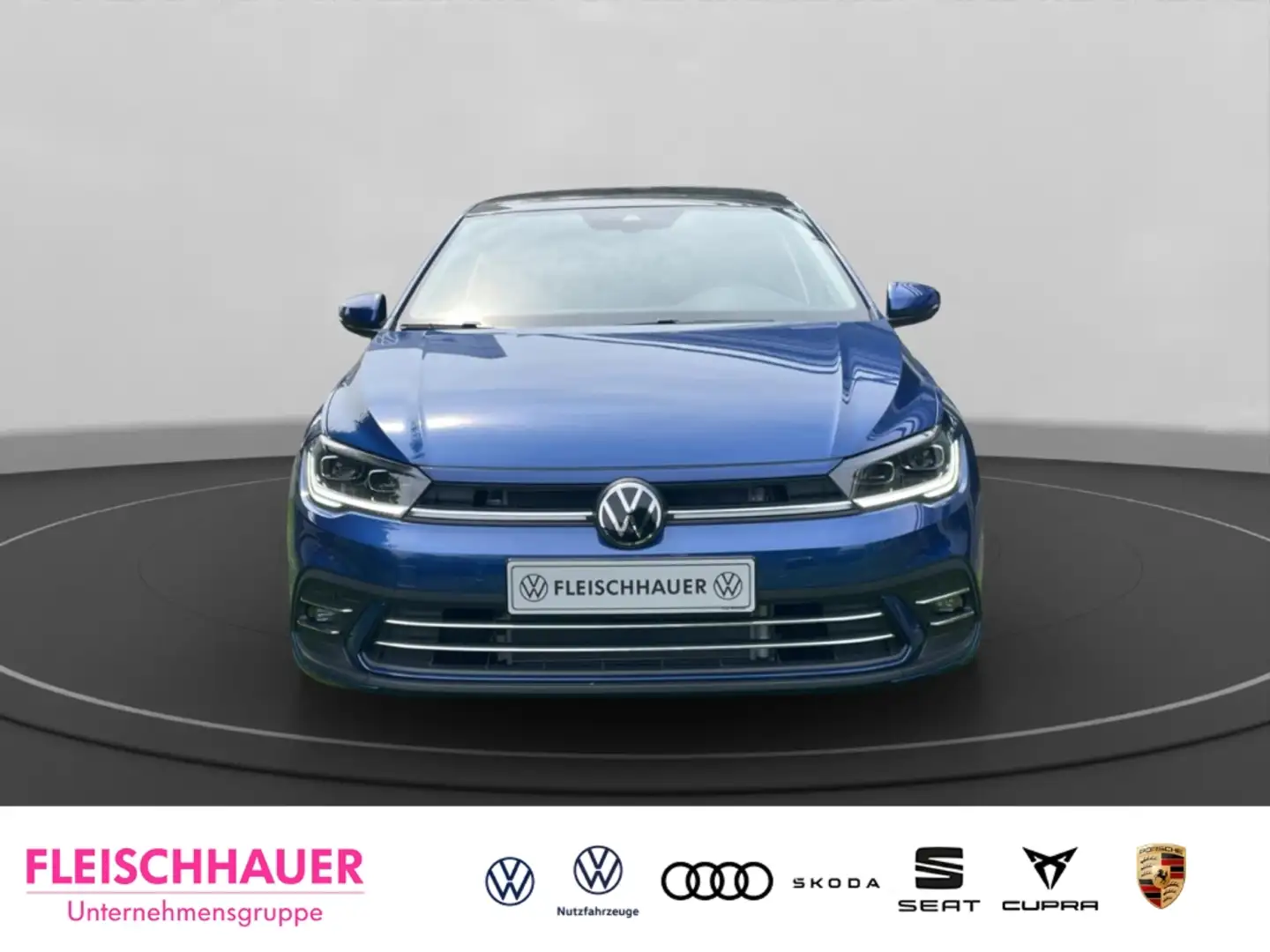Volkswagen Polo 1.0 TSI Style AHK PANO WINTERRÄDER REAR-VIEW Blau - 2