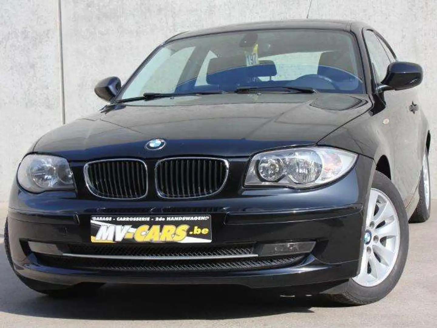 BMW 116 BMW 116i/3-deur/Multistuur Noir - 1