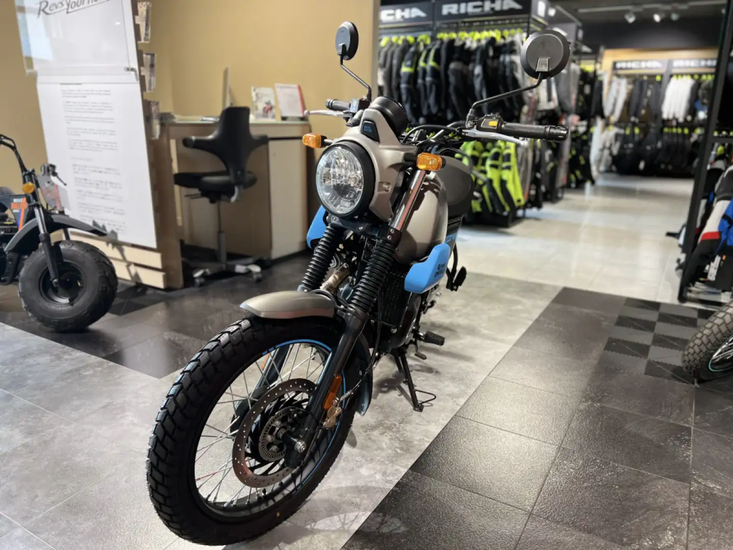 Royal Enfield Scram 411 Grau - 2