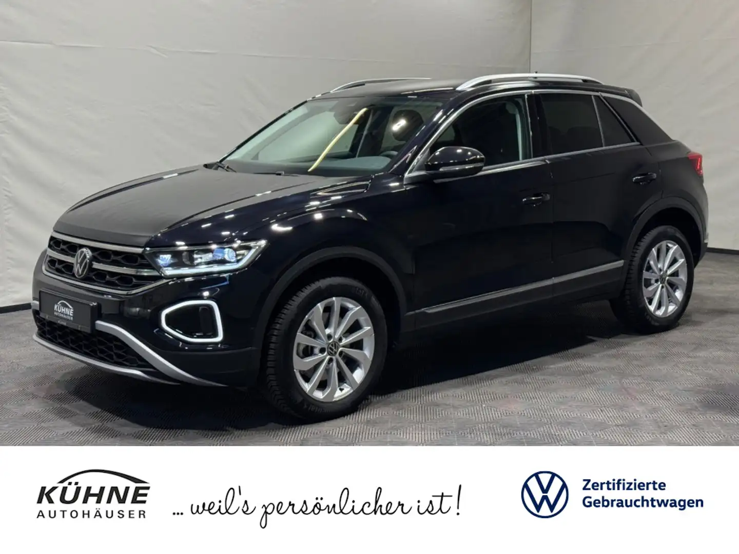 Volkswagen T-Roc T-ROC Style 2.0 TDI DSG | AHK LED ACC NAVI DAB Schwarz - 1