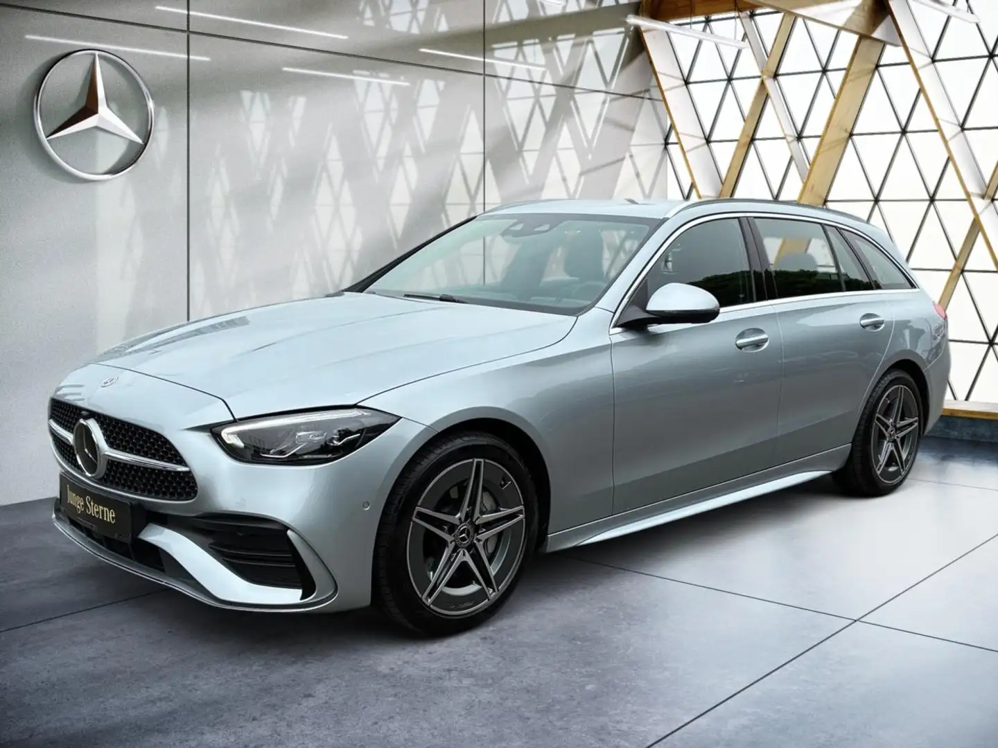 Mercedes-Benz C 220 d T AMG Distro*Guard*EasyP*Kamera*Keyless* Silber - 2