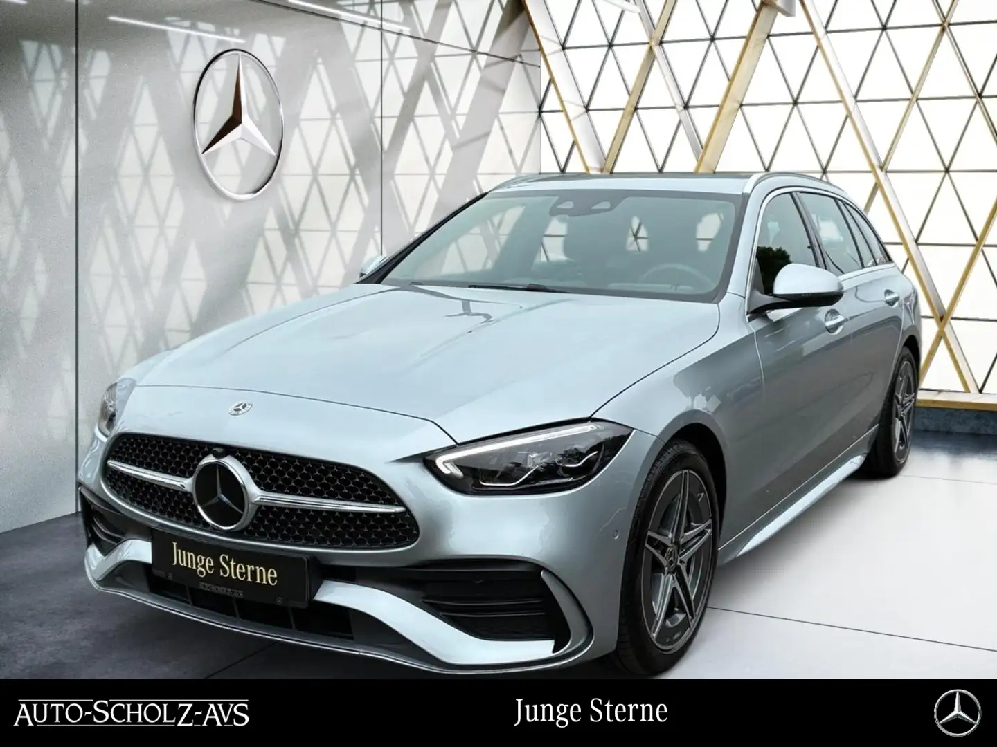 Mercedes-Benz C 220 d T AMG Distro*Guard*EasyP*Kamera*Keyless* Silber - 1