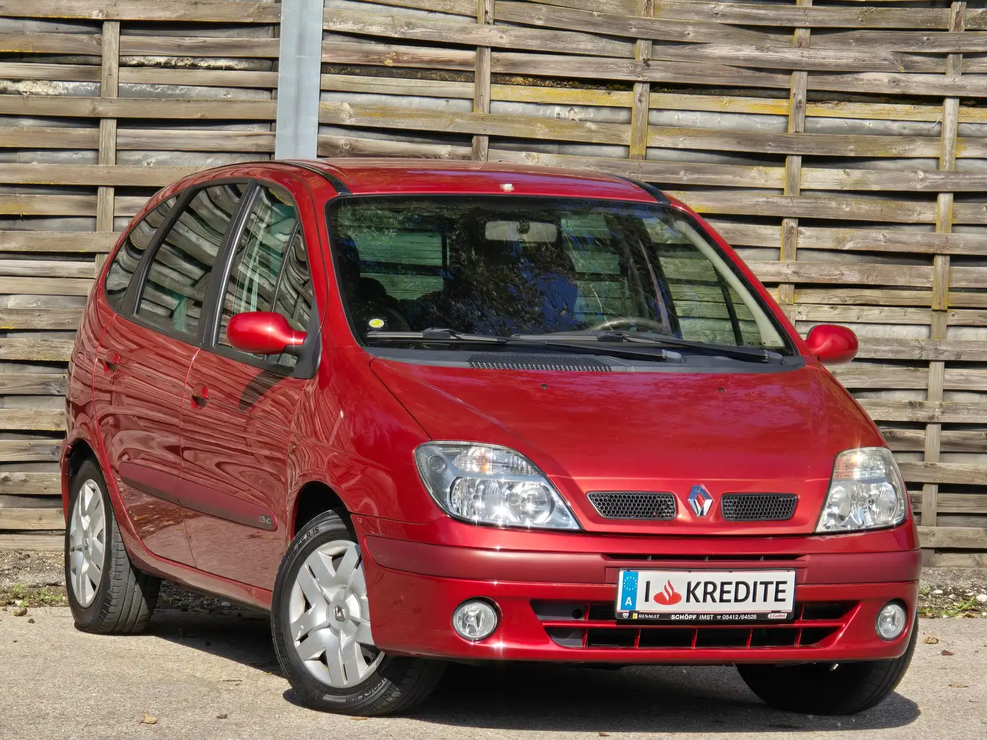 Renault Scenic Top* Kredit* Klima* Automatik* AHK* Neues Pickerl* Rot - 2