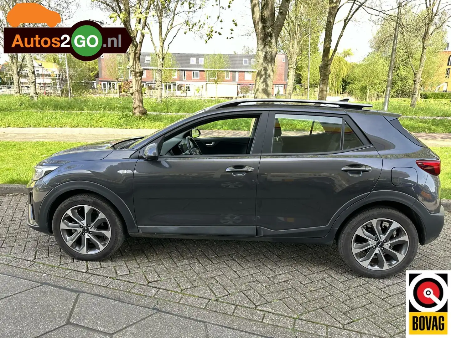 Kia Stonic 1.0 T-GDi DynamicLine I Airco I Apple CarPlay ANdr Grijs - 2