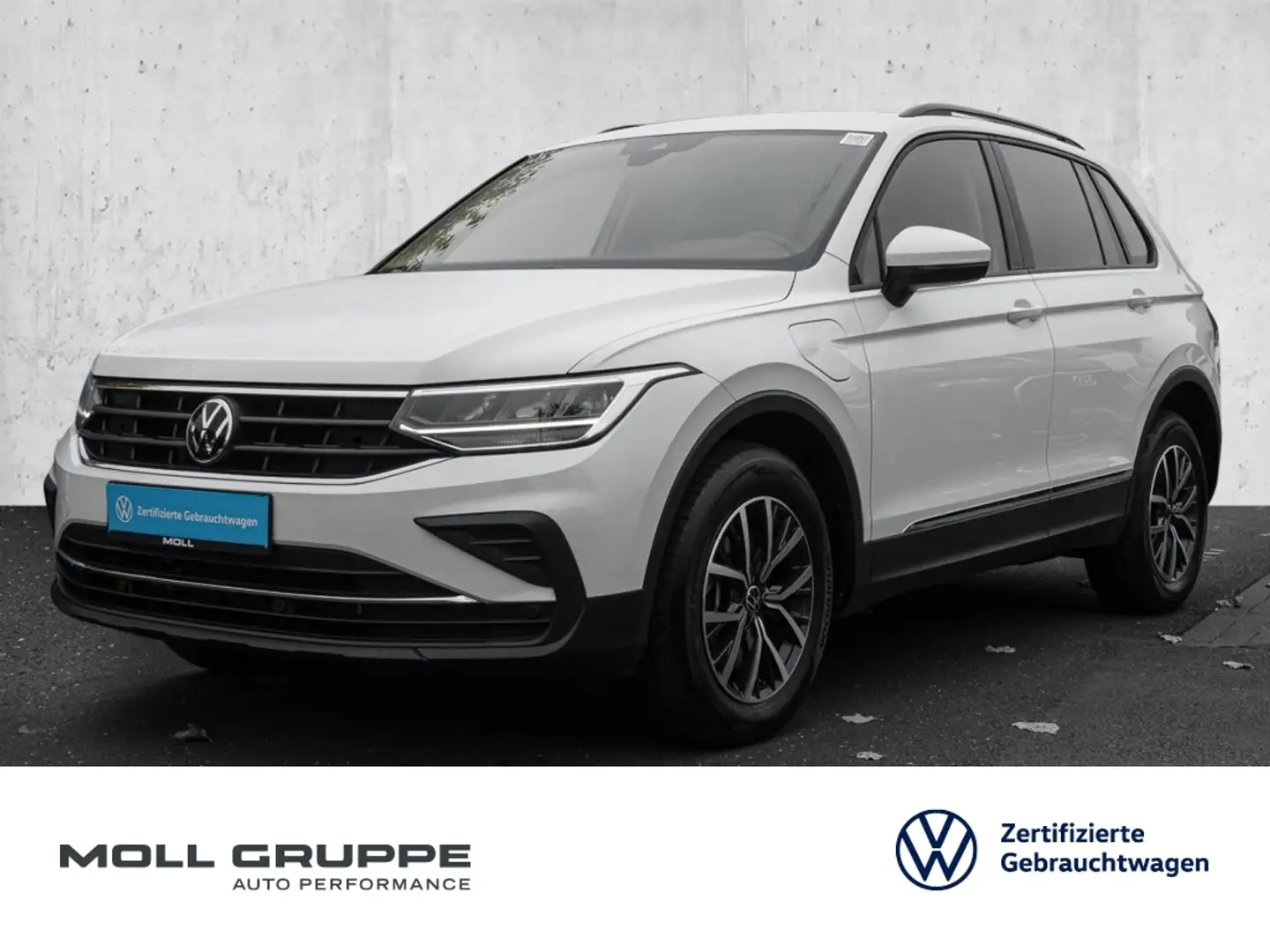 Volkswagen Tiguan 1.4 eTSI eHybrid DSG Life ACC AUT FLA KAM Weiß - 1