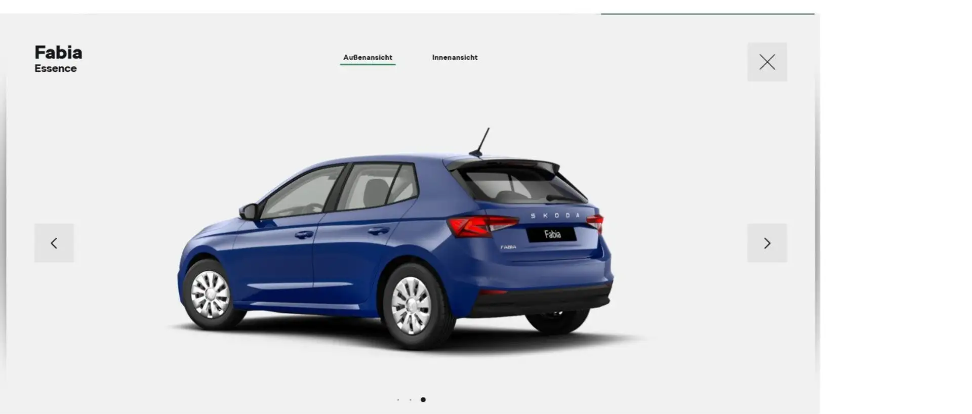 Skoda Fabia 1.0l MPI Essence 80 PS SHZ FSE Klima NSW Blau - 2