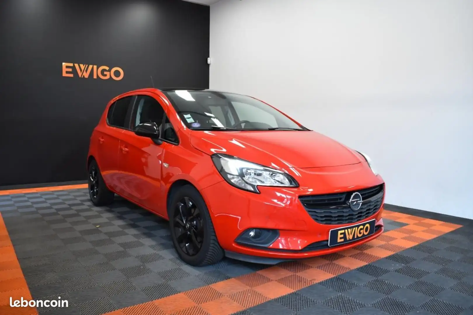 Opel Corsa 1.4 90 BLACK EDITION START-STOP SUIVI GARANTIE 6 à Rouge - 1