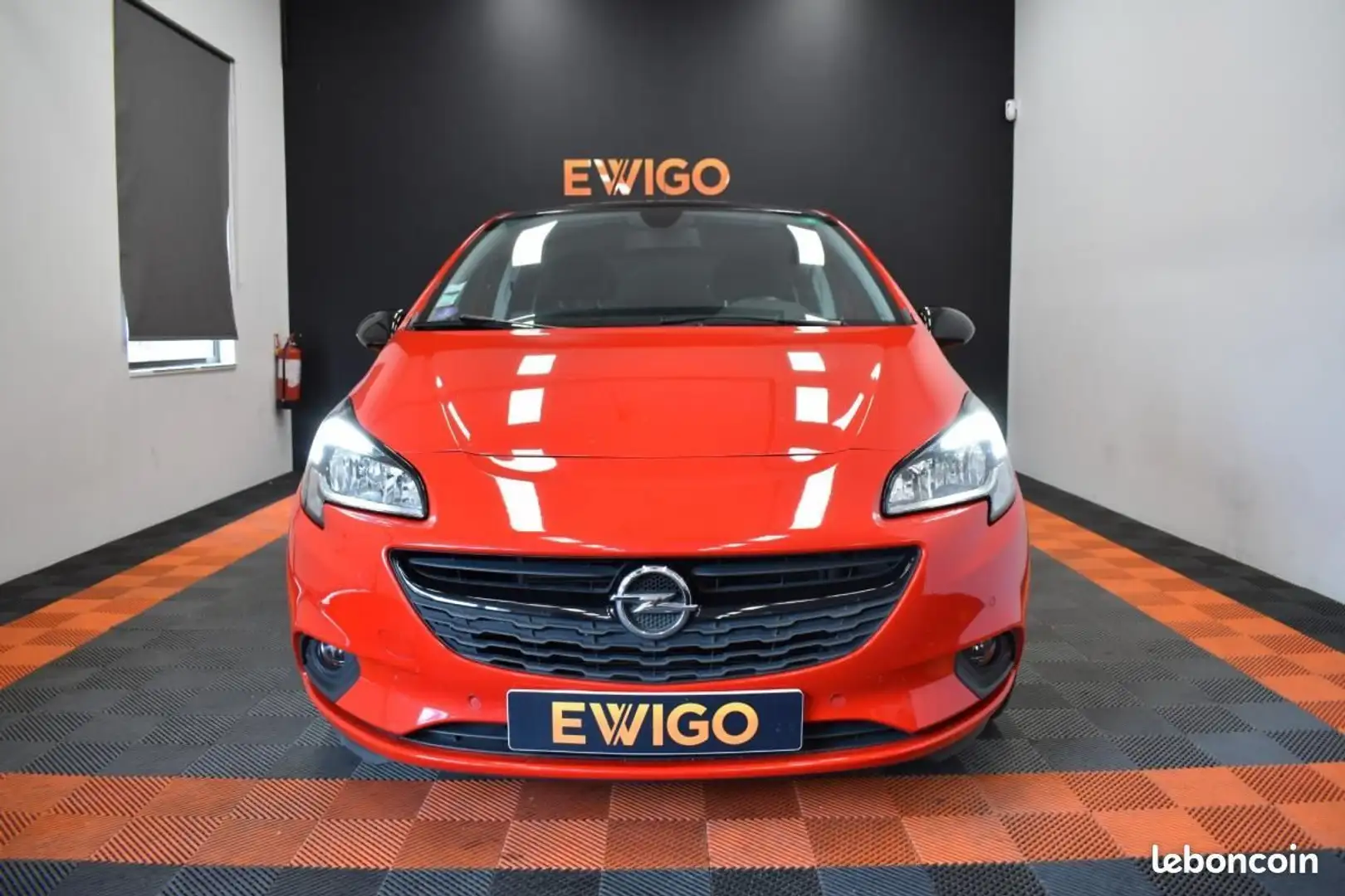 Opel Corsa 1.4 90 BLACK EDITION START-STOP SUIVI GARANTIE 6 à Rouge - 2