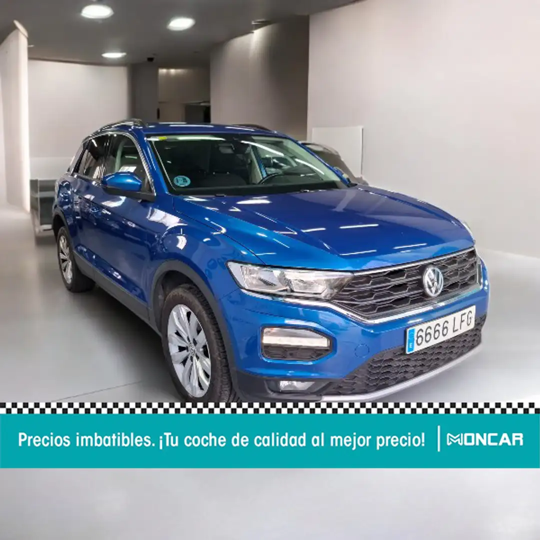 Volkswagen T-Roc 1.0 TSI Advance Style Azul - 2