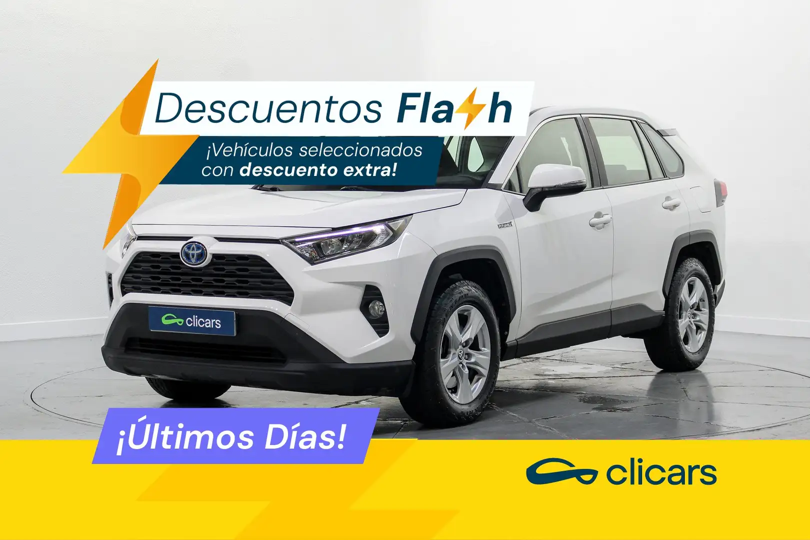 Toyota RAV 4 2.5 hybrid 2WD Business Blanc - 1