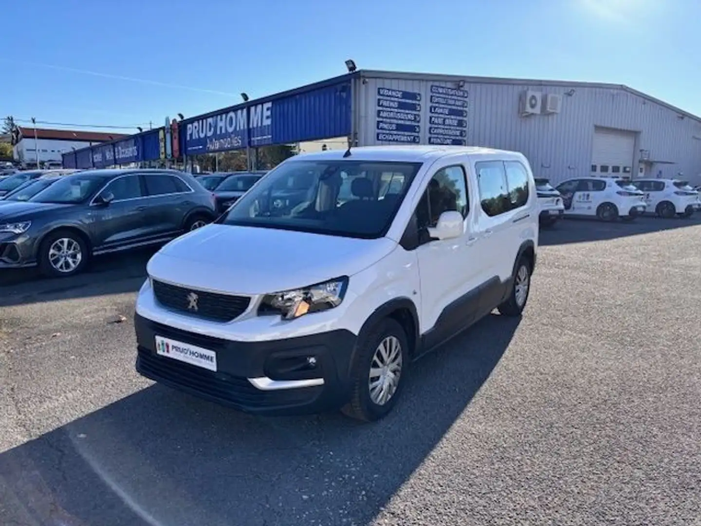 Peugeot e-Rifter 1.5 BLUEHDI 100CH S\u0026S L2 ACTIVE Blanc - 1