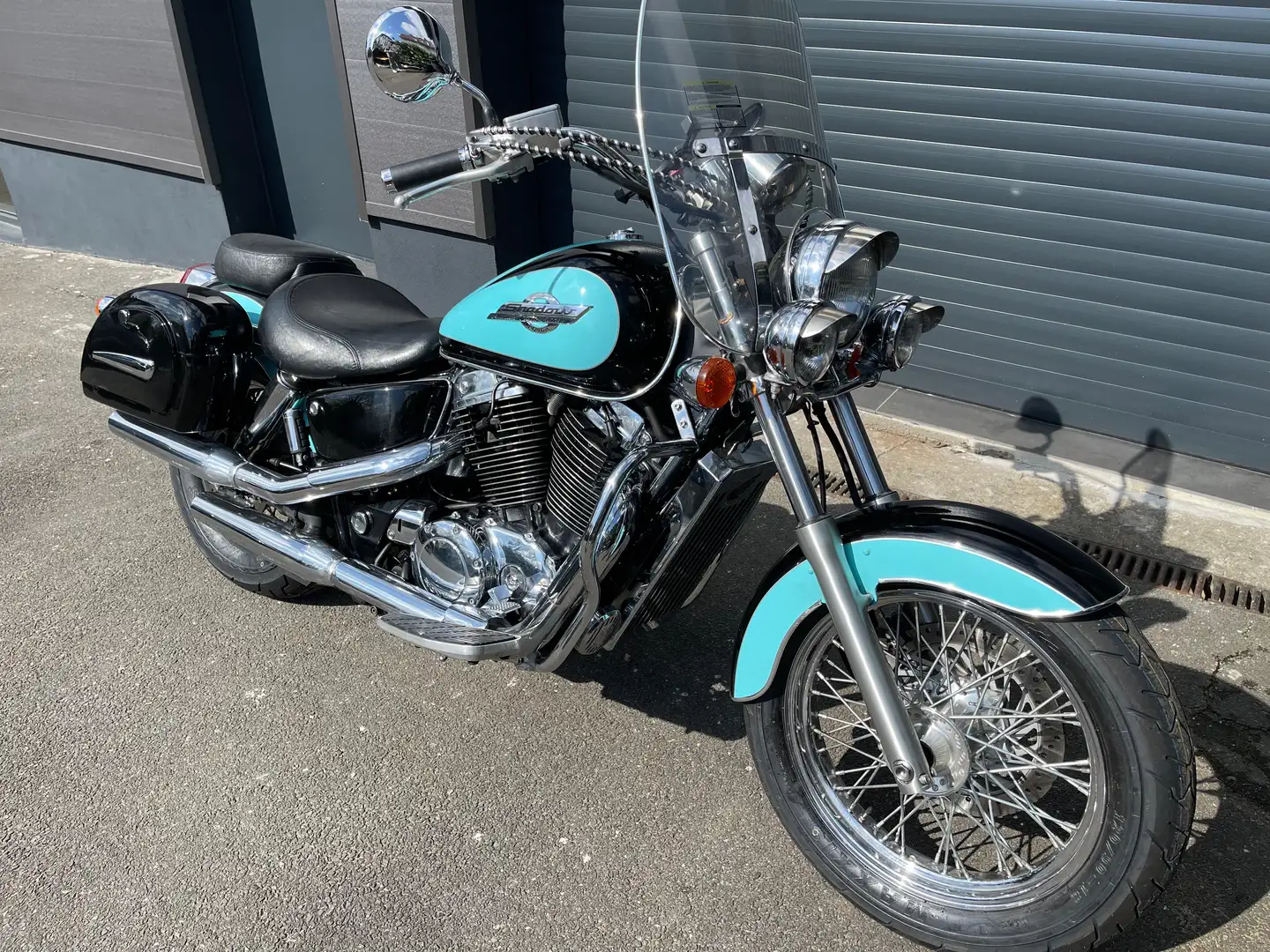 Honda VT 1100 American Classic Edition SC32 Azul - 1