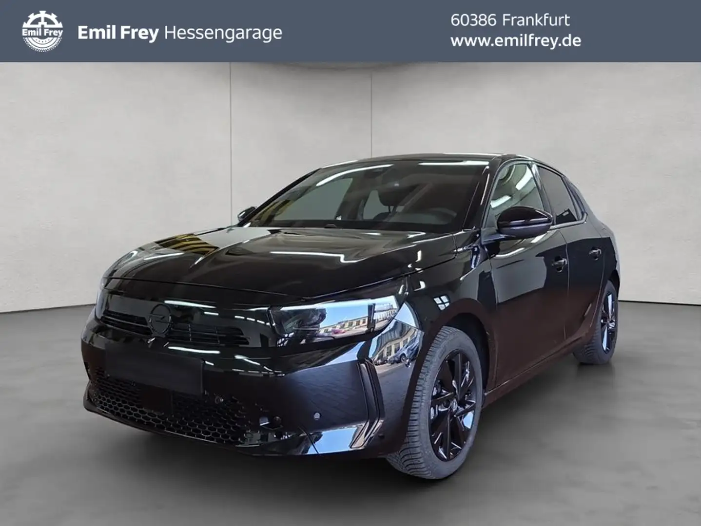 Opel Corsa 1.2 Direct Injection Turbo Automatik GS Schwarz - 1