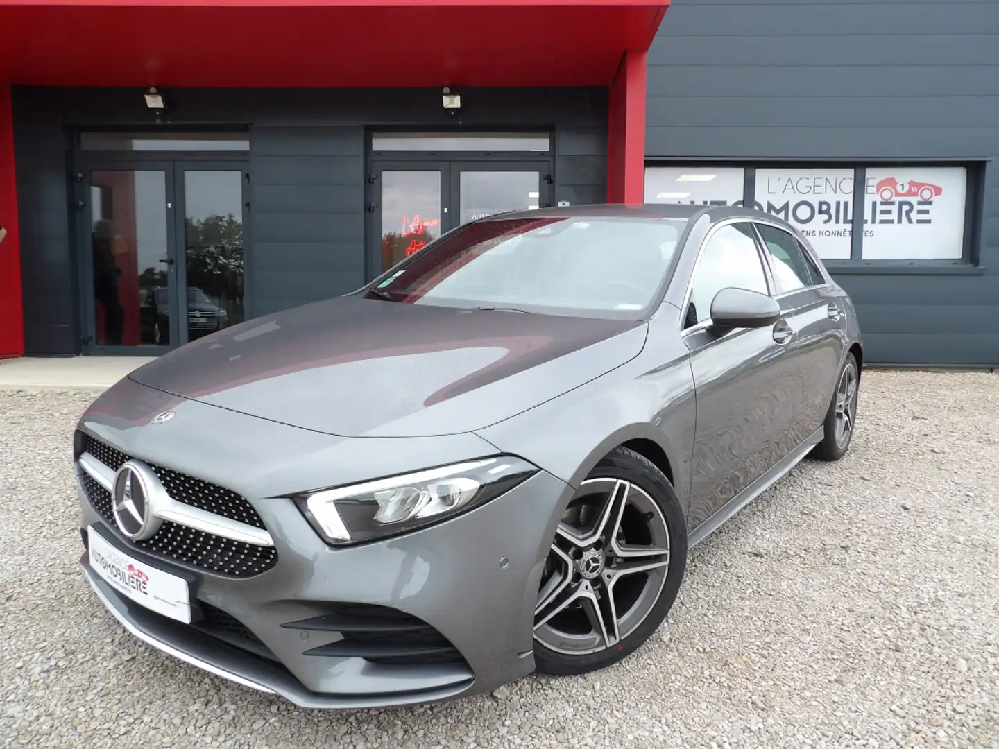 Mercedes-Benz A 140 200 AMG LINE 7G- DCT Gris - 1