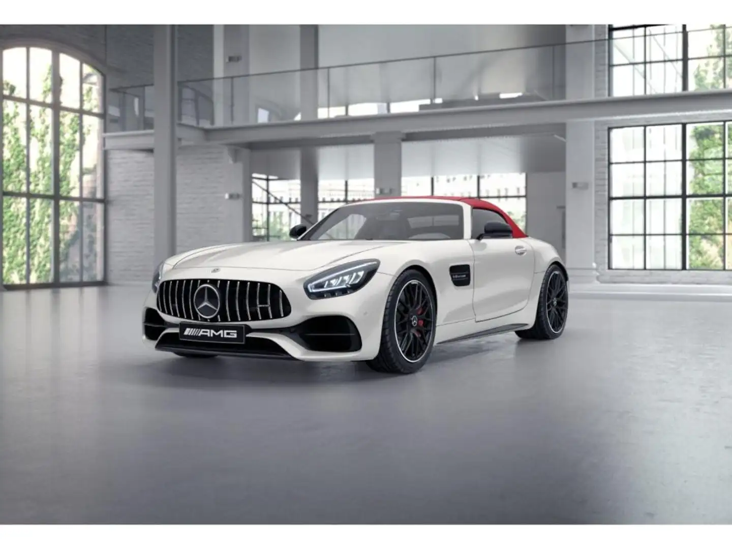 Mercedes-Benz AMG GT C Roadster PerfAGA+Sitz*AIRSCARF*Burm*COM Weiß - 1