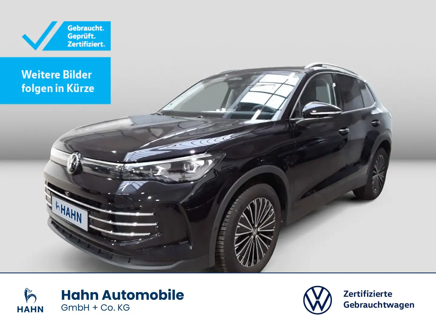 Volkswagen Tiguan 1.5eTSI DSG Elegance Matrix AHK Navi 360° Schwarz - 1