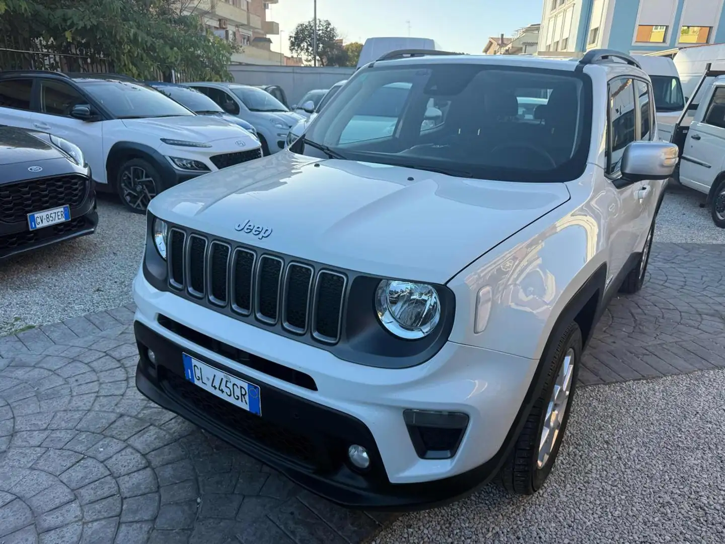 Jeep Renegade 1.3 T4 190CV PHEV 4xe AT6 Limit SENZA OBBL. FINA. Bianco - 1