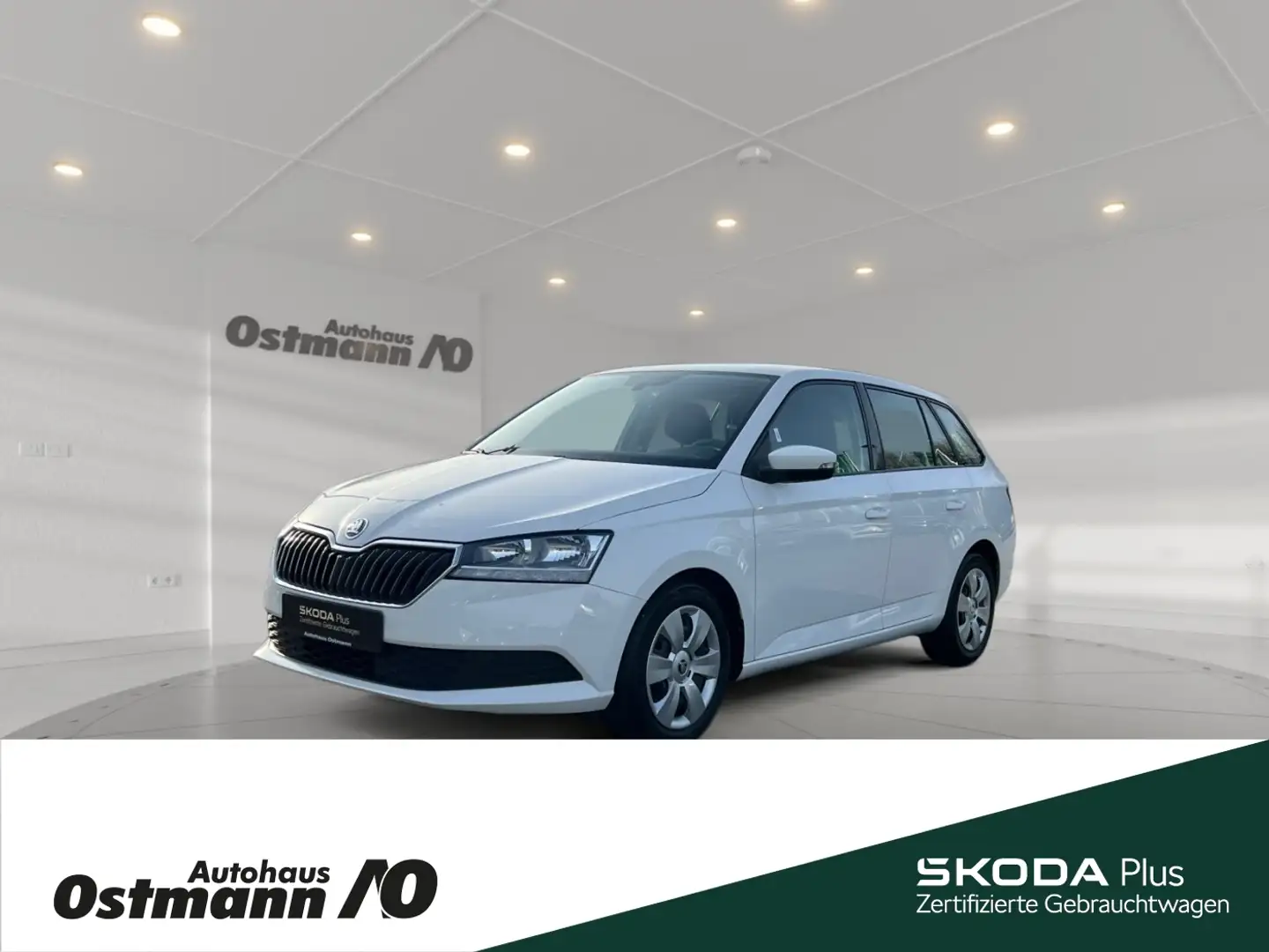 Skoda Fabia Combi 44kw *DAB+*KLIMA*Freisprech*StartStop Blanc - 1