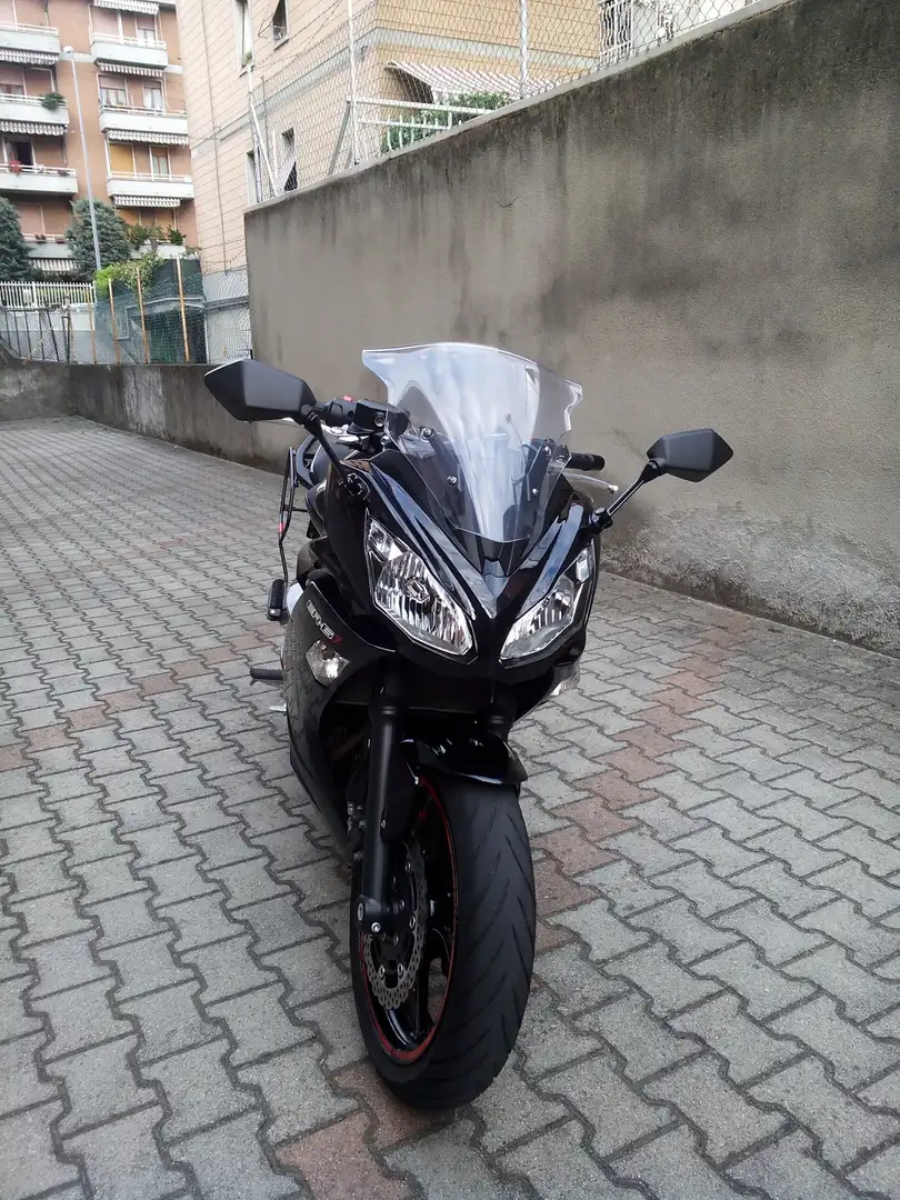 Kawasaki ER - 6 F Negro - 2