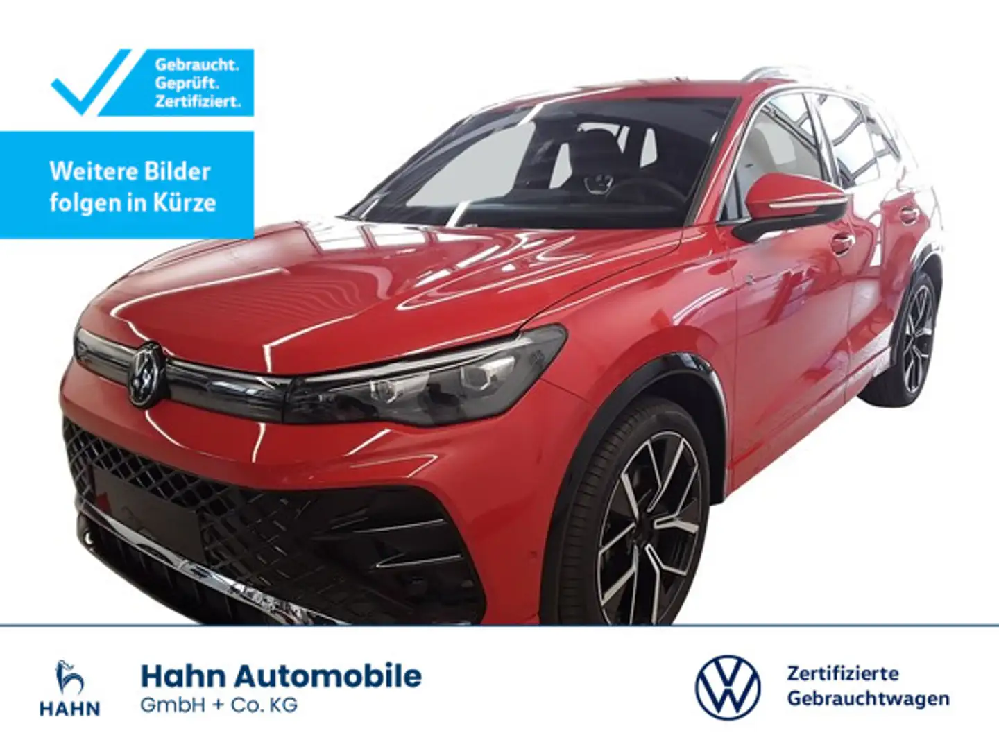 Volkswagen Tiguan 2.0TDI DSG R-Line LED AHK ACC Nav CAM APP Rot - 1