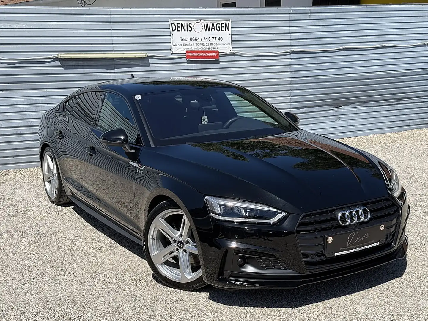 Audi A5 SB 2,0 TFSI 3xS-Line  S-tronic Schwarz - 1