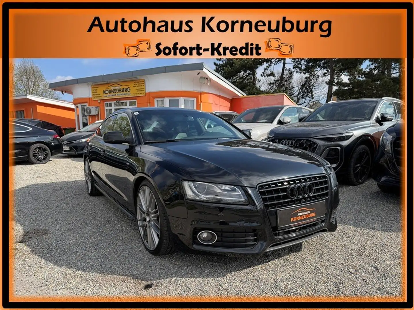 Audi A5 3.0TDI Quattro*S-Line*Navi*PDC*Tempomat*Klima*SzHg Schwarz - 1