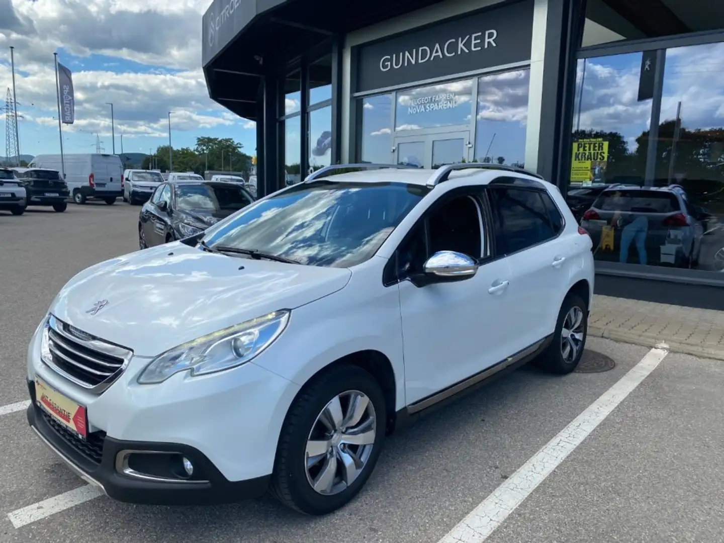 Peugeot 2008 Allure 1,6 E-HDI 92 Blanc - 1
