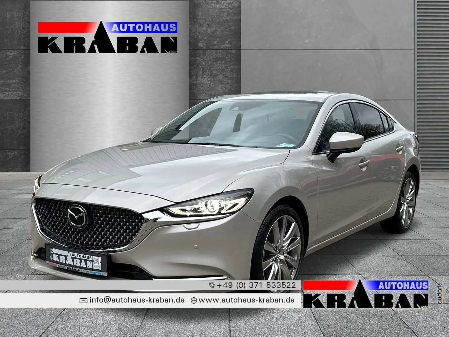 Mazda 6 Lim. 194PS Takumi 6AT Bose, 360°, GSD Fehér - 1