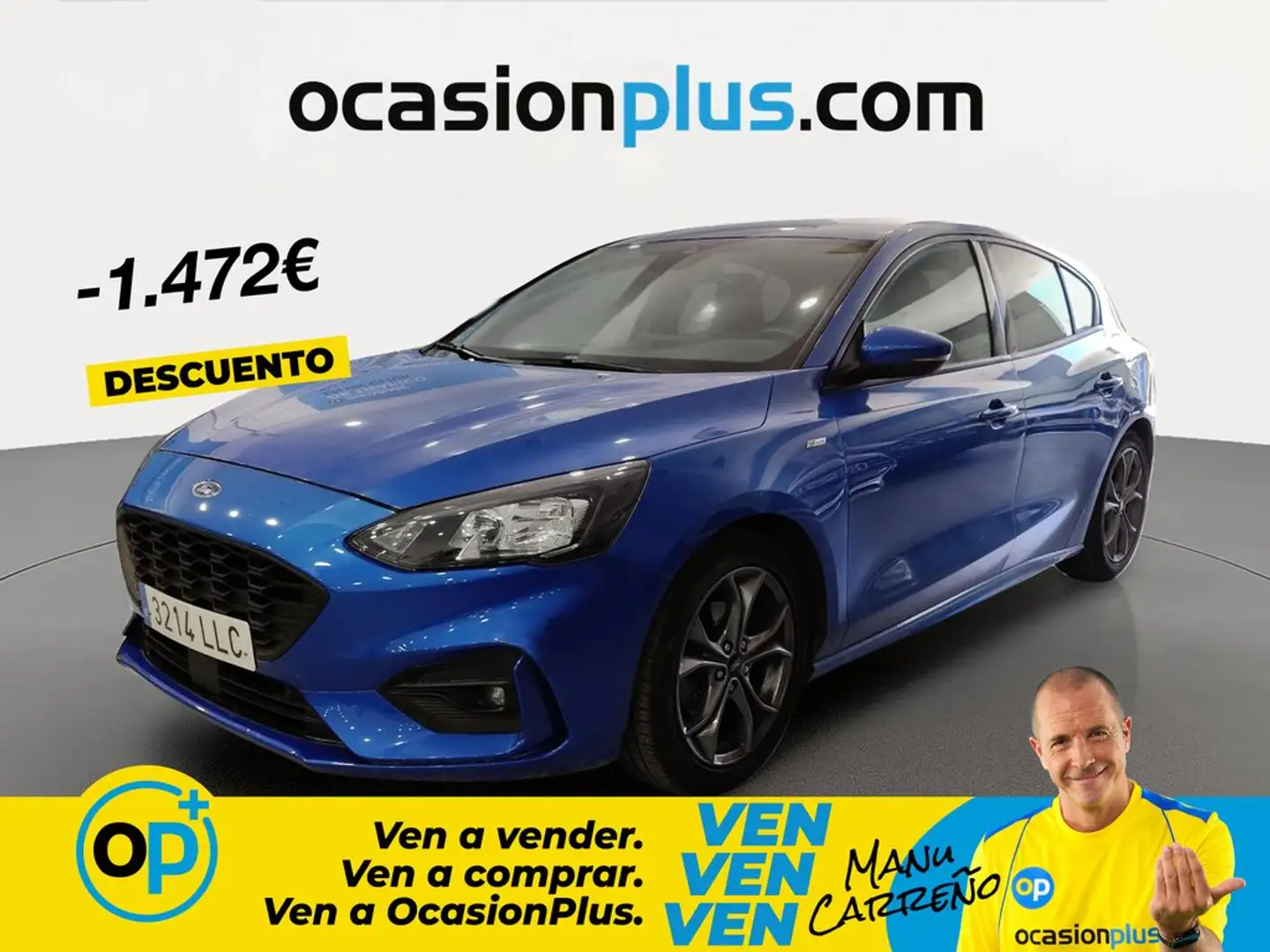 Ford Focus 1.5Ecoblue ST Line 120 Azul - 1