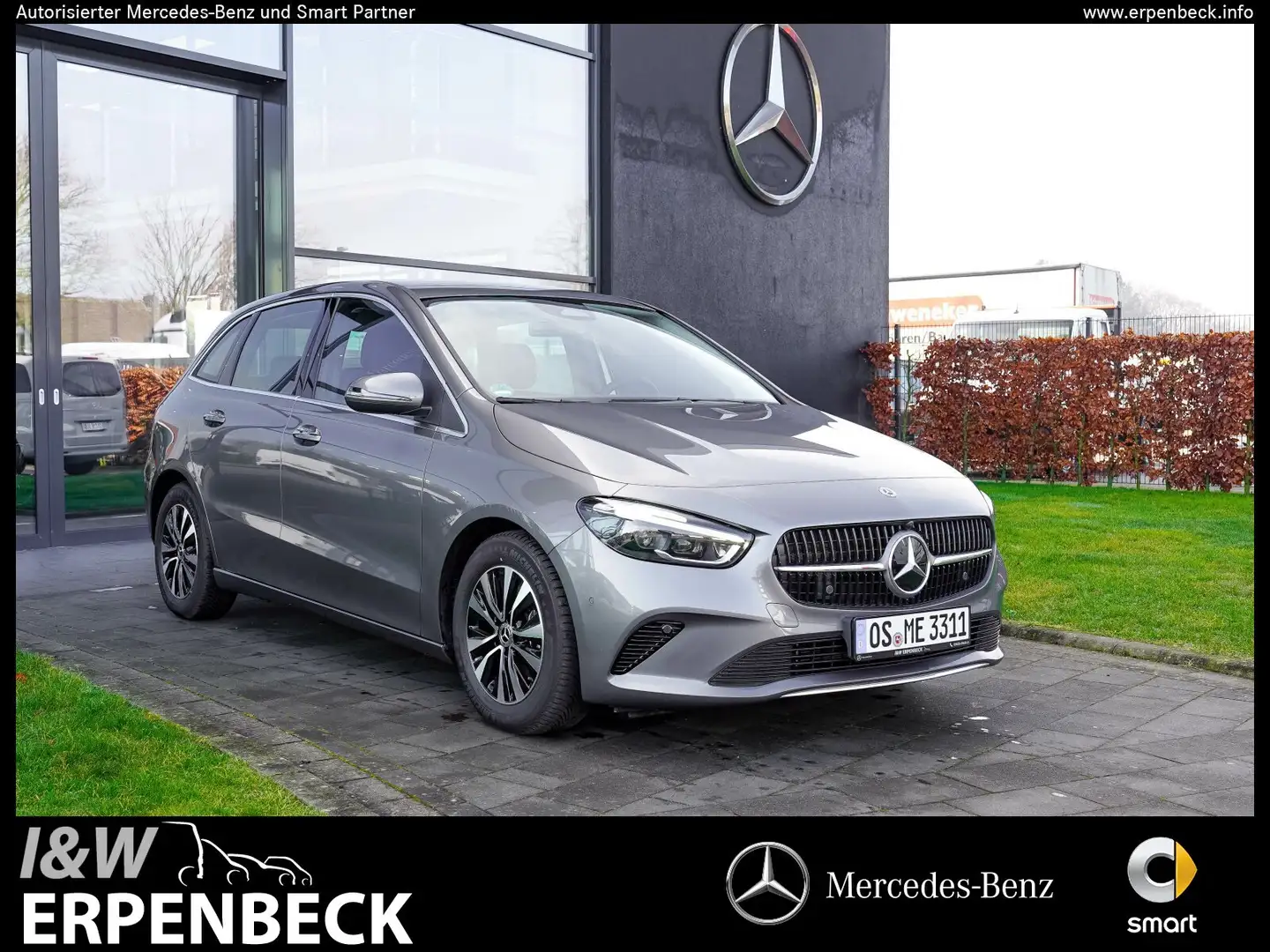 Mercedes-Benz B 180 B 180 AHK Distronic Multibeam Kamera Keyless Grau - 1