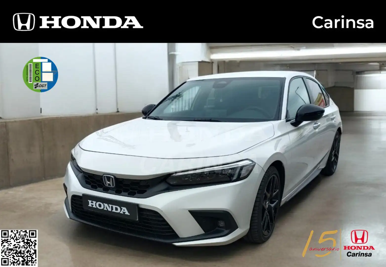 Honda Civic 2.0 i-MMD Sport Blanco - 1