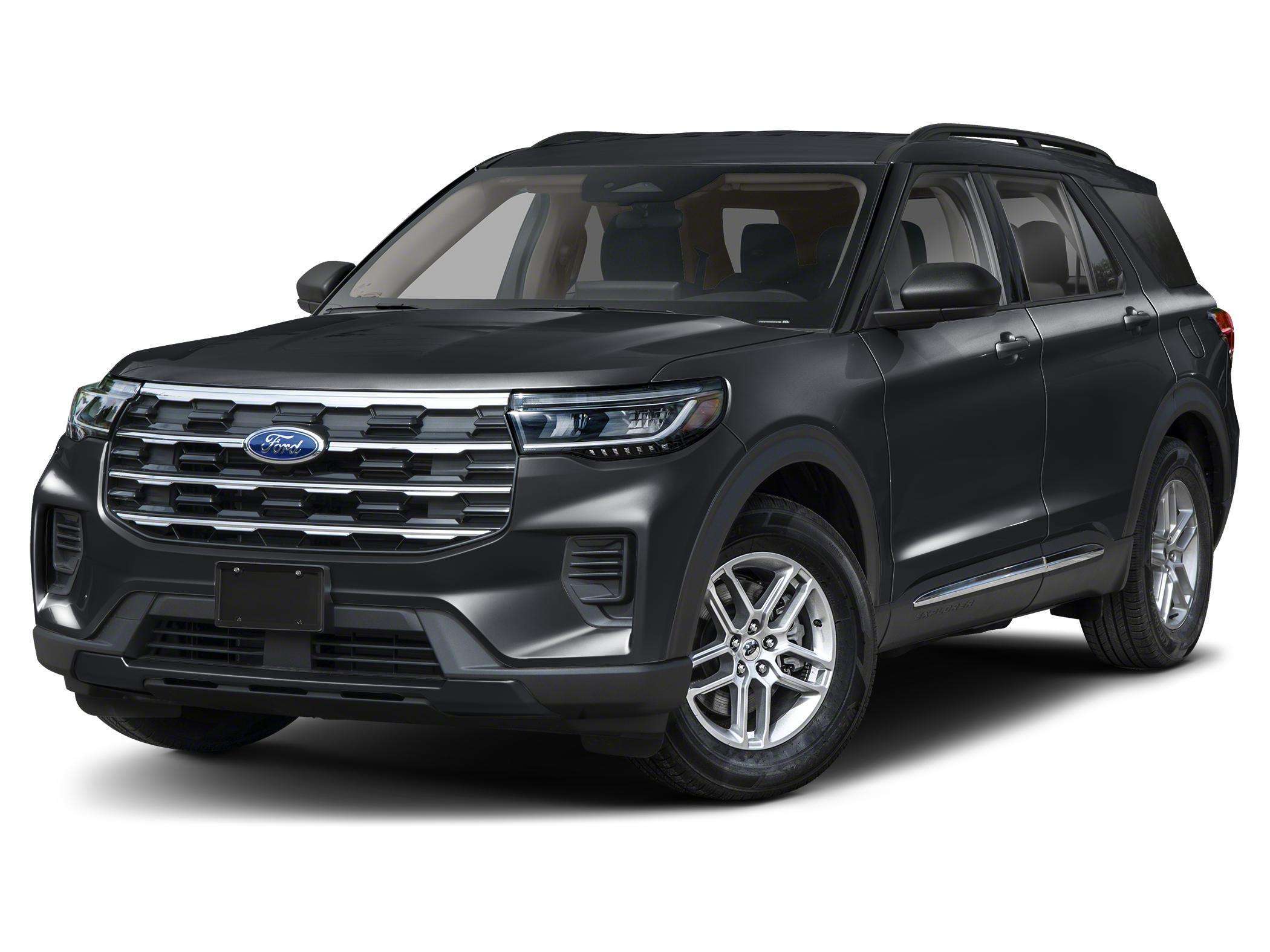 Black 2025 Ford Explorer SUV / Crossover All-Wheel Drive Automatic