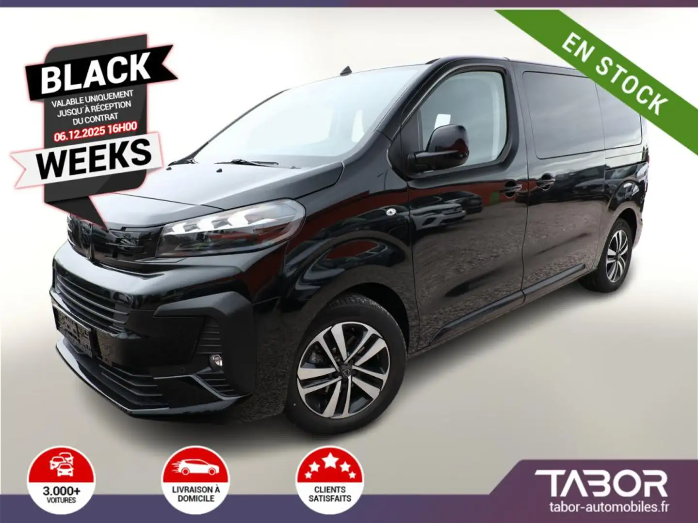 Peugeot Traveller 180 EAT8 Active L2 ACC ADML Noir - 1