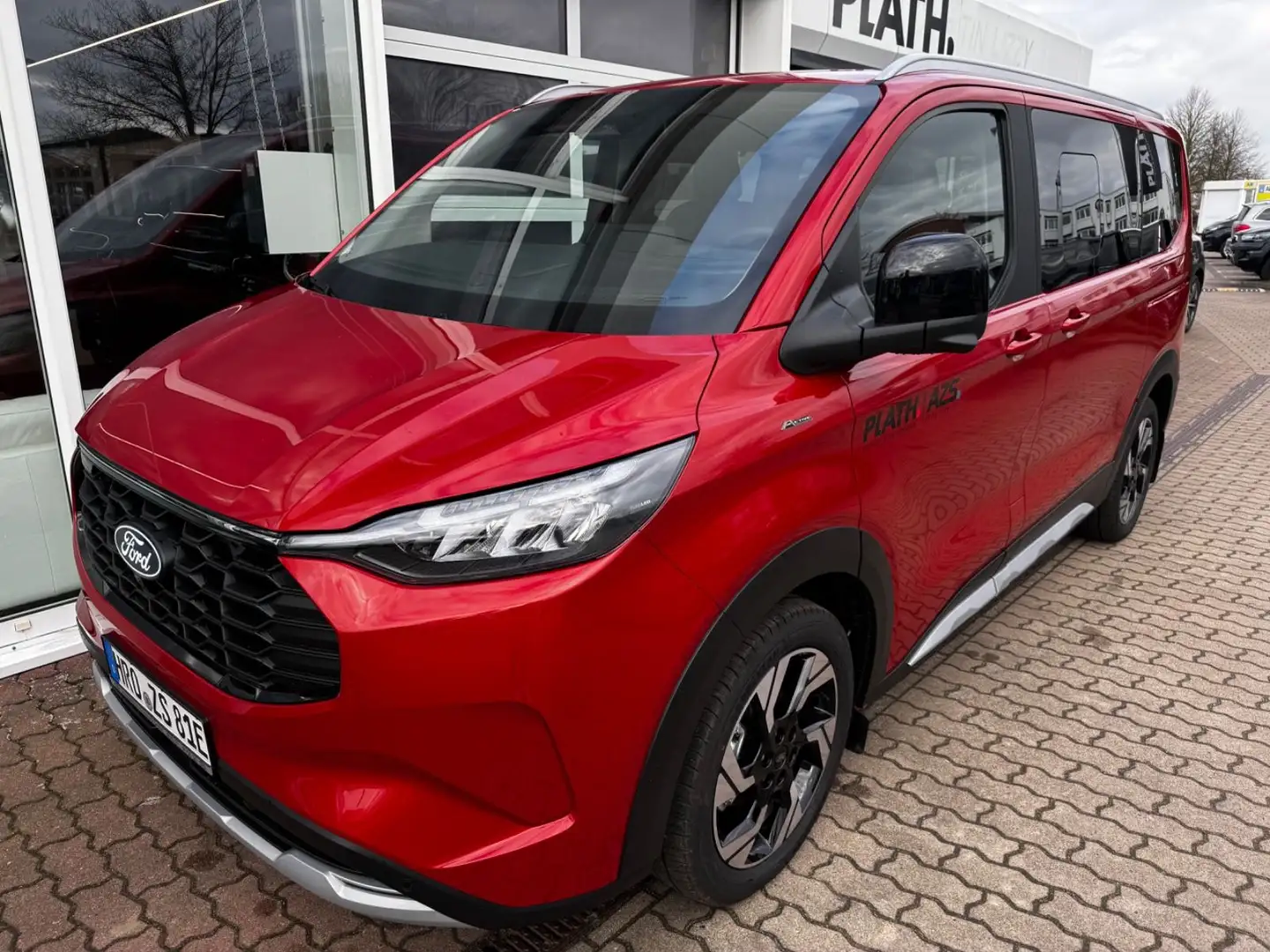 Ford Tourneo Custom L1 Active Plug-in-Hybrid Rot - 1