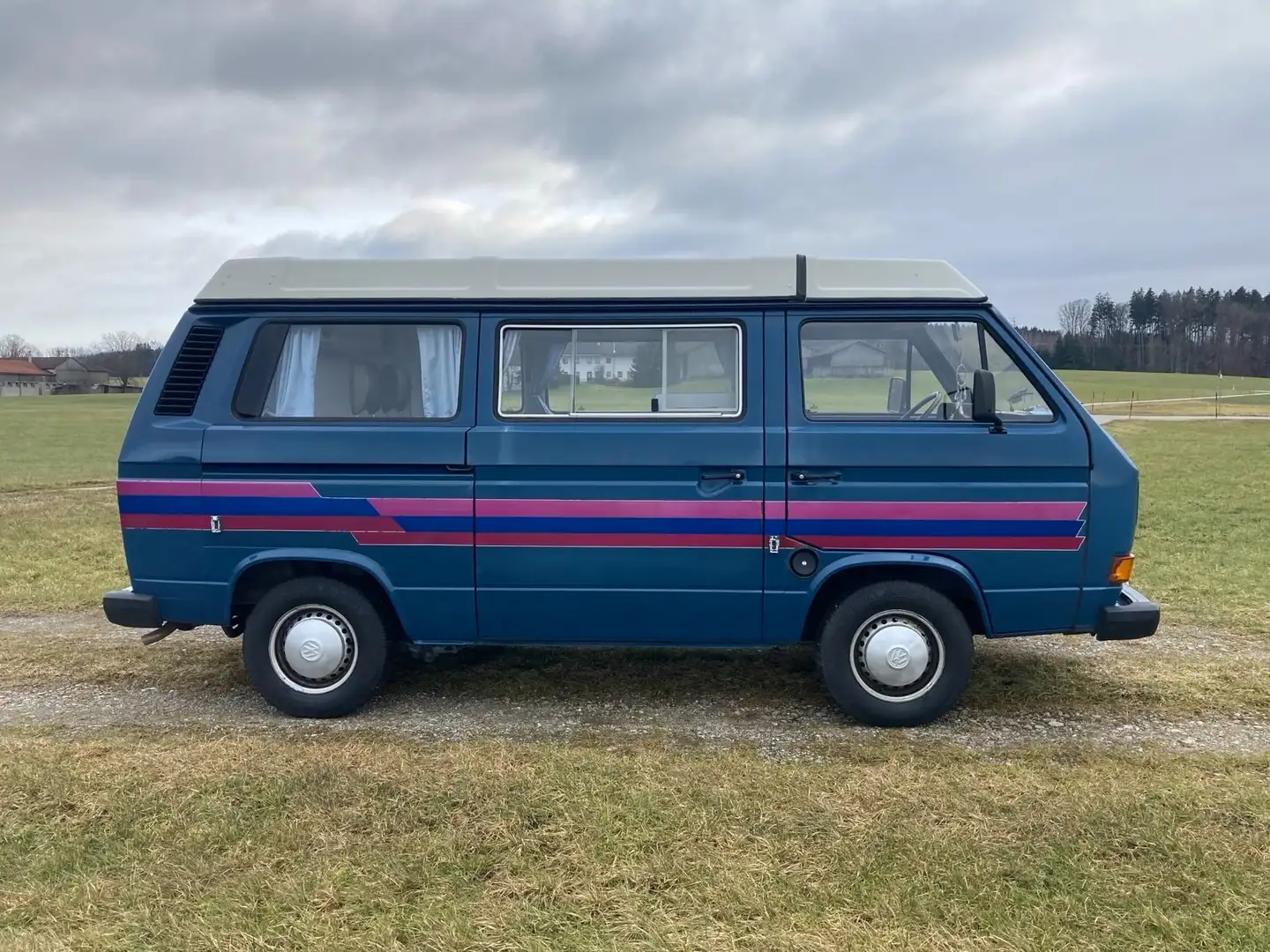 Volkswagen T3 Multivan Multivan M.aufstelld 253 TC2 Azul - 1