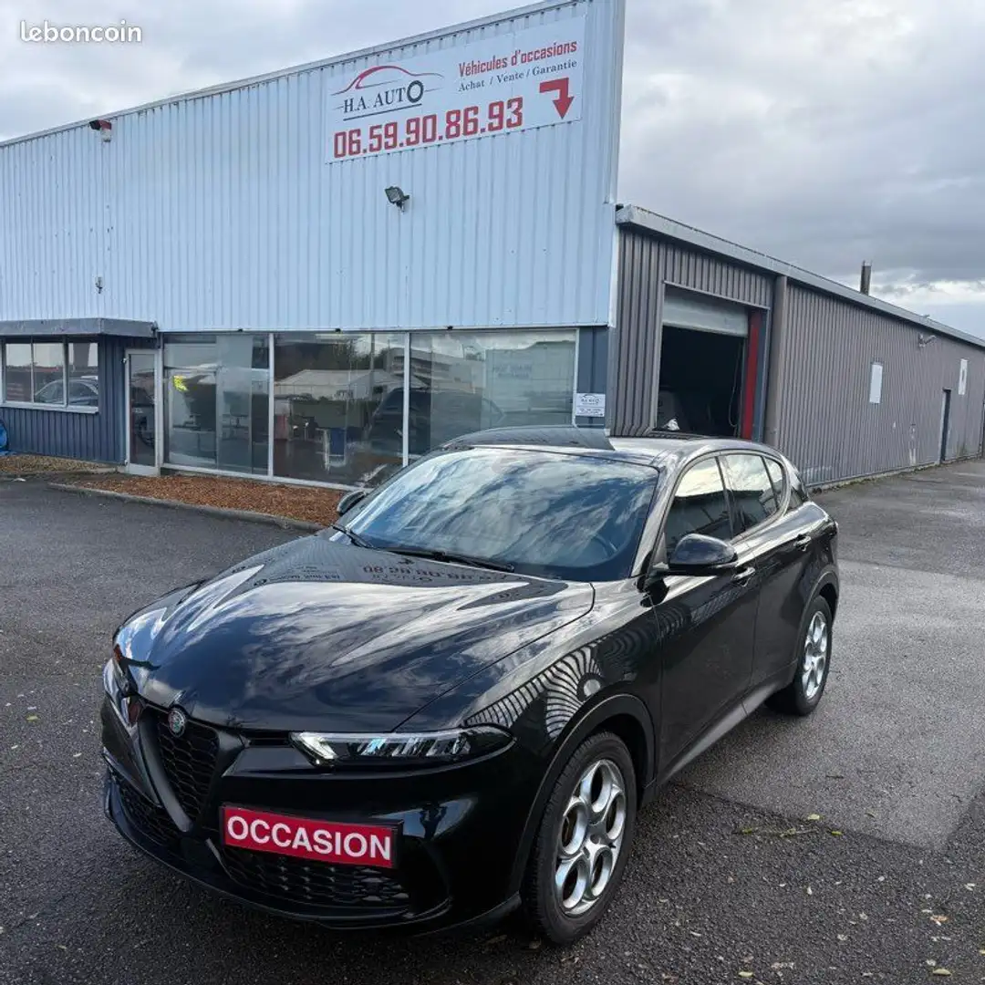 Alfa Romeo Tonale Sprint Boîte Auto Tct 1.5 Hybride Noir - 1