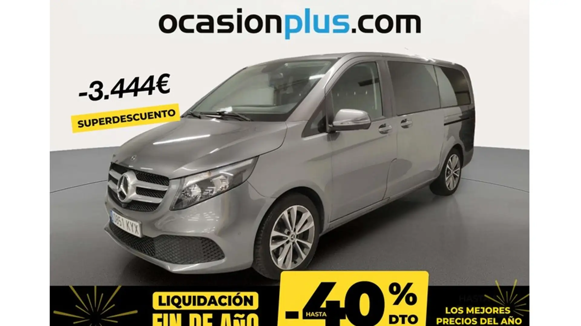 Mercedes-Benz V 250 250d Largo Avantgarde 7G Tronic Gris - 1