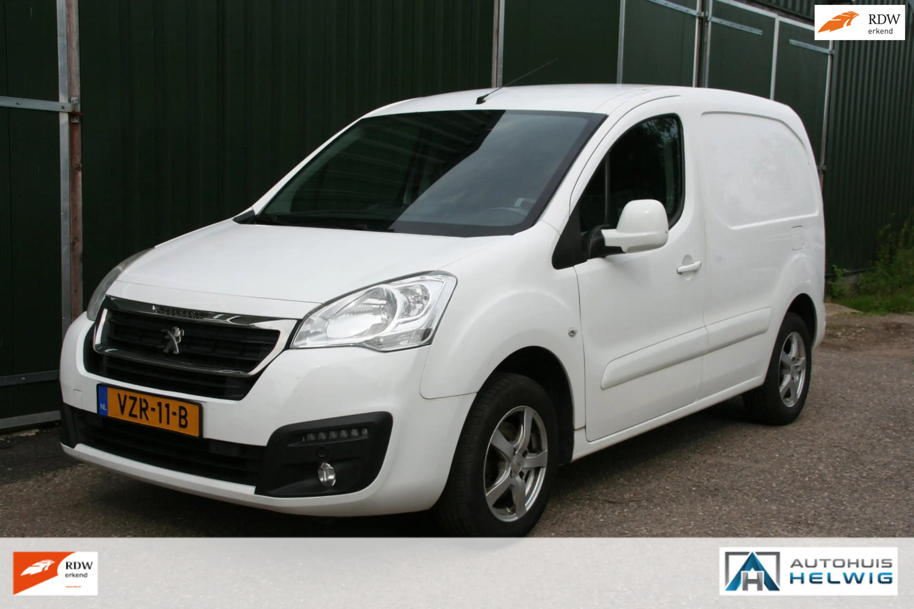 Peugeot Partner 120 1.6 BlueHDi 100 L1 AUTOMAAT, AIRCO, TREKHAAK,