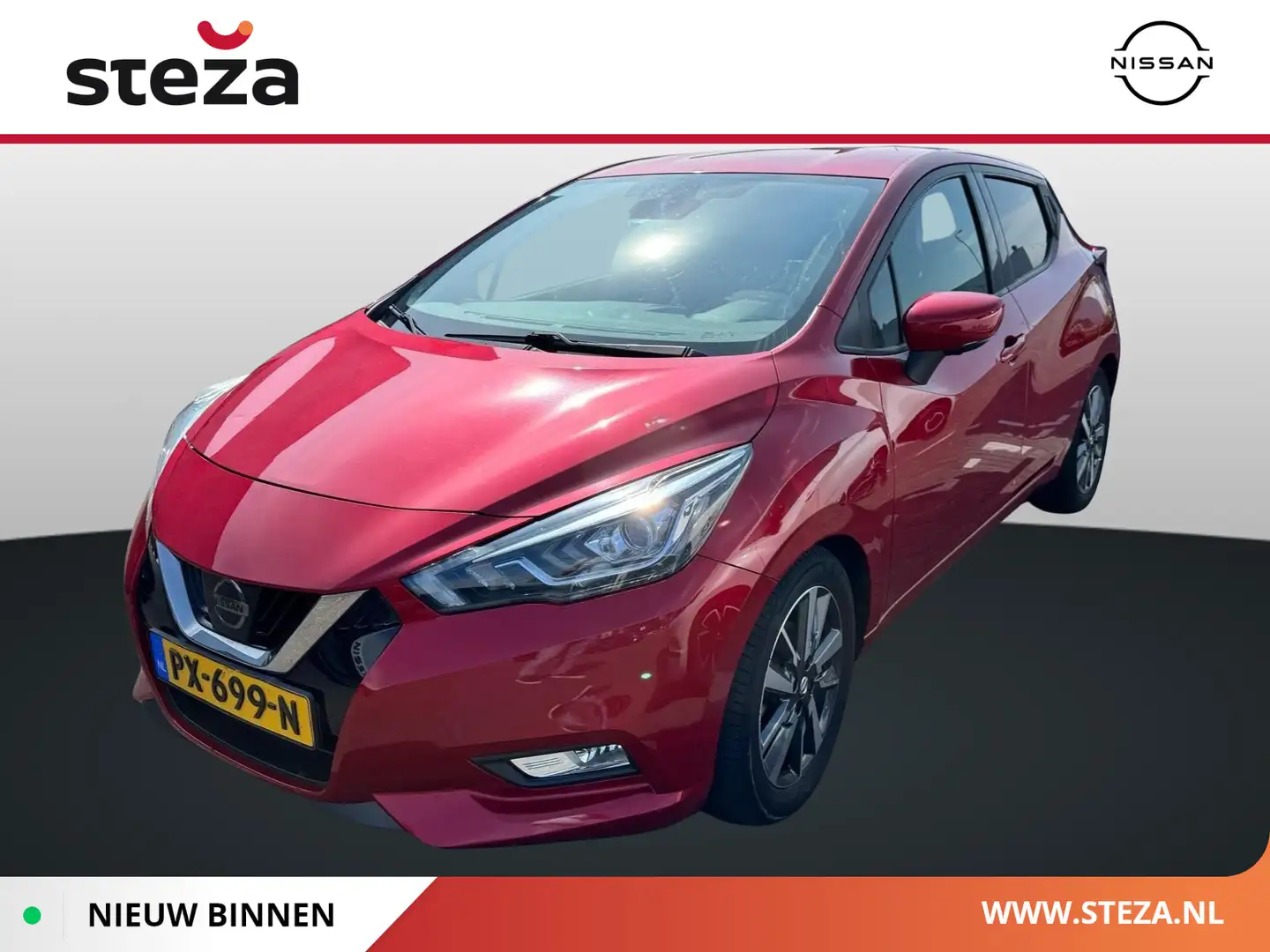 Nissan Micra 0.9 IG-T N-Connecta | Airco | Lichtmetaal 16'' | C Rot - 1