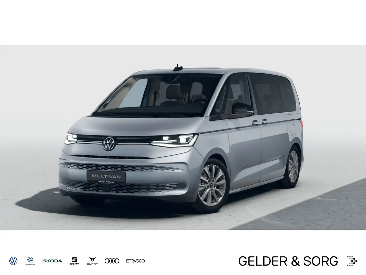 Volkswagen T7 Multivan T7 Multivan GOAL TDI DSG *IQ`*Pano*Navi*AHK* Zilver - 1