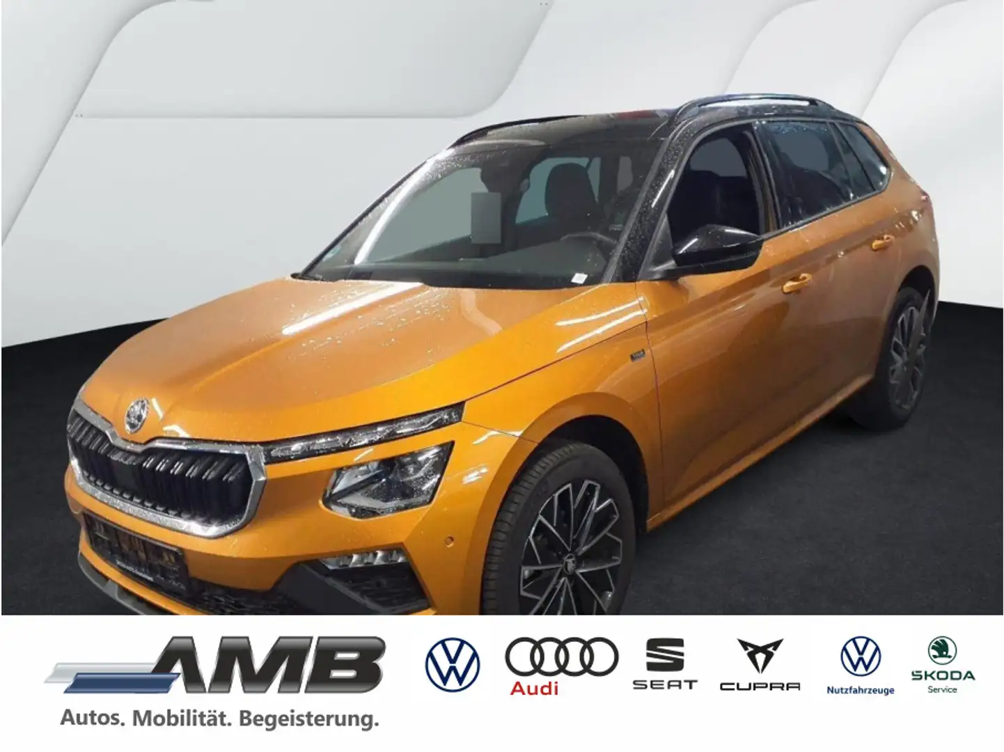 Skoda Kamiq Tour 1.5 TSI DSG/Matrix/Navi/Sitzhzg/Pano Naranja - 1