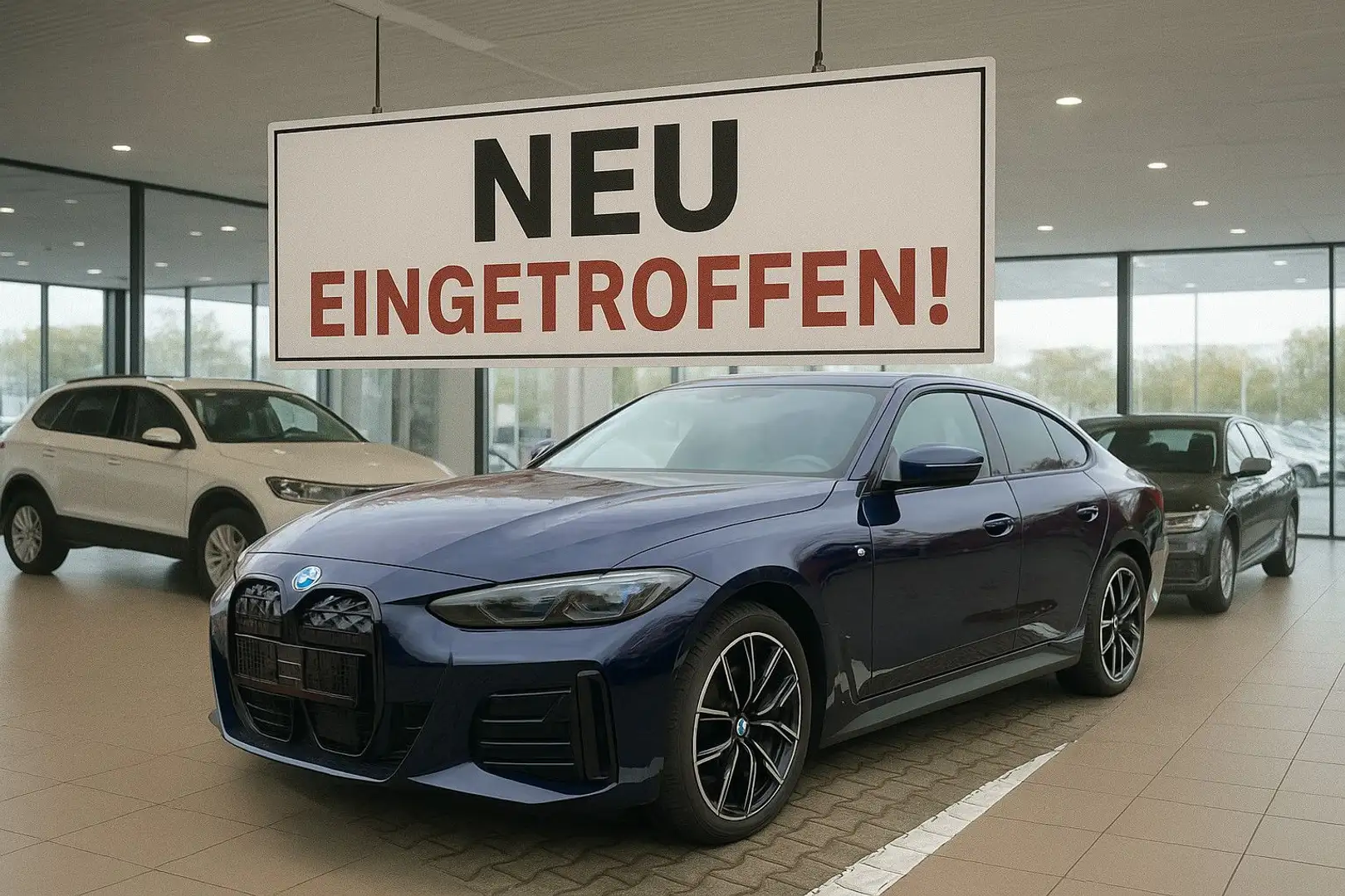 BMW i4 Gran Coupe 35 eDrive M Sport Blau - 1
